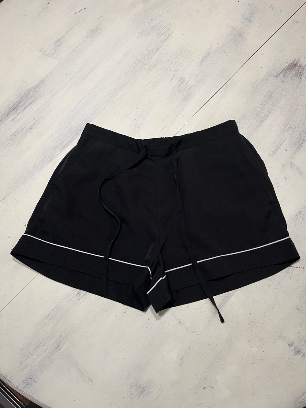Rachel Zoe Black Pajama Loungewear Shorts Women’s M